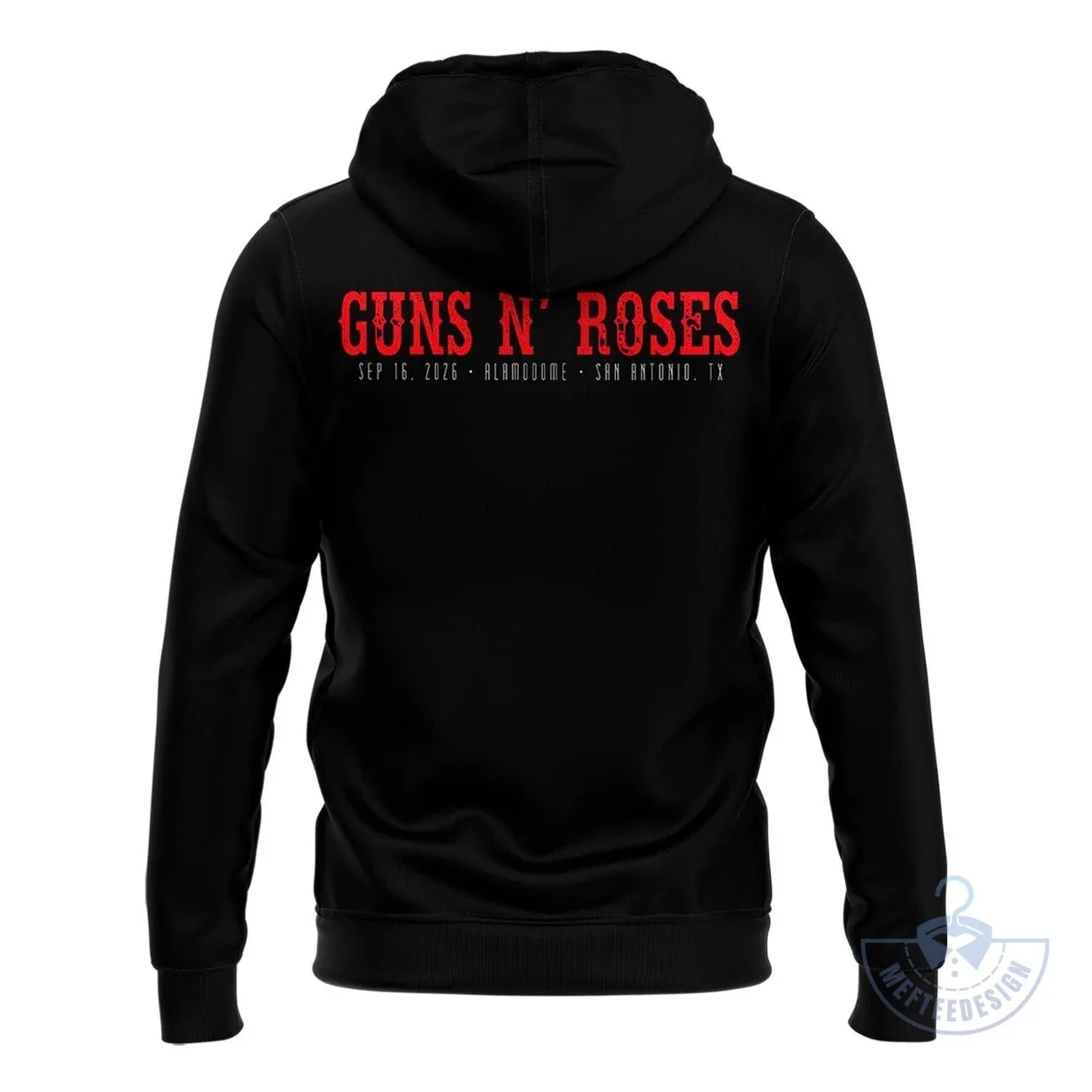Guns N' Roses 2026 World Tour San Antonio Alamodome Concert Hoodie 5 Guns N