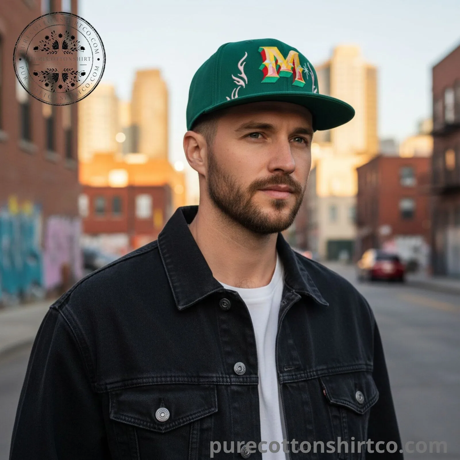 Mexico Letter M Snapback Cap 4 Mexico Letter M Snapback Cap