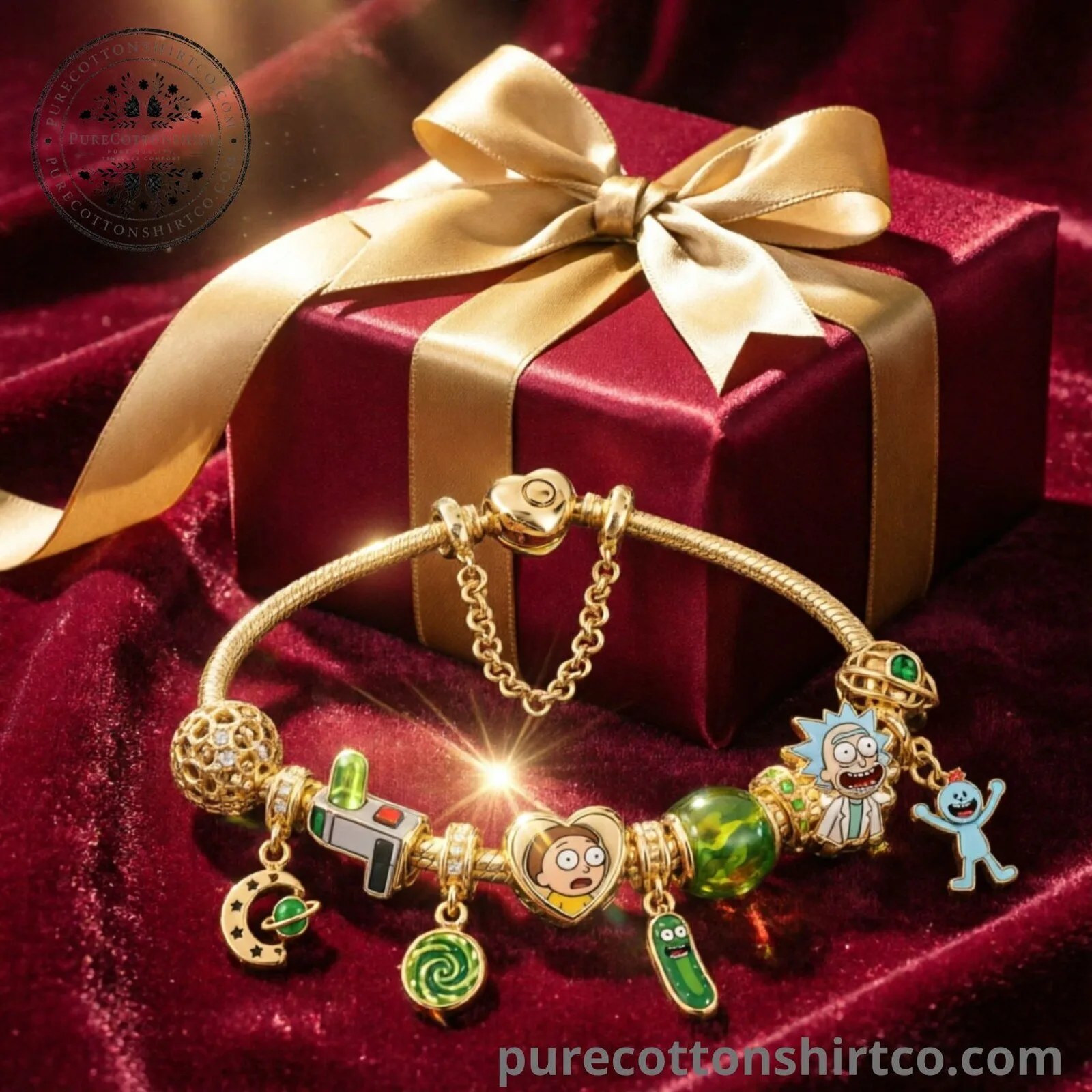 Sci-Fi Cartoon Charm Bracelet 3 Sci-Fi Cartoon Charm Bracelet