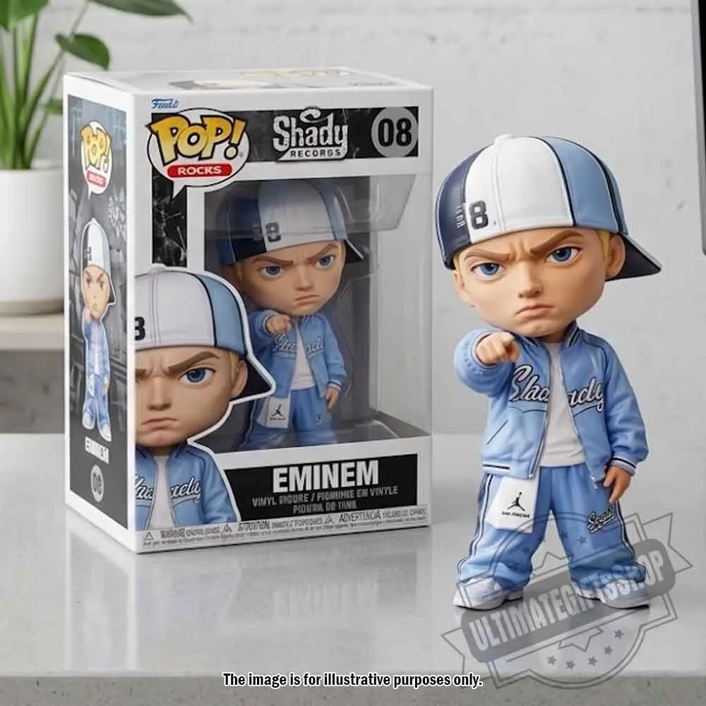 Funko Pop! Eminem Shady Records #08 Vinyl Figure 3 Funko Pop! Eminem Shady Records #08 Vinyl Figure