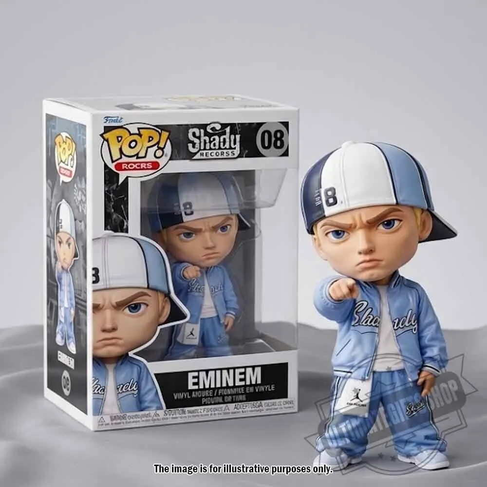 Funko Pop! Eminem Shady Records #08 Vinyl Figure 4 Funko Pop! Eminem Shady Records #08 Vinyl Figure