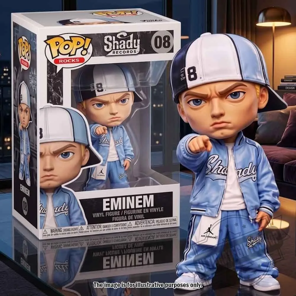 Funko Pop! Eminem Shady Records #08 Vinyl Figure 5 Funko Pop! Eminem Shady Records #08 Vinyl Figure