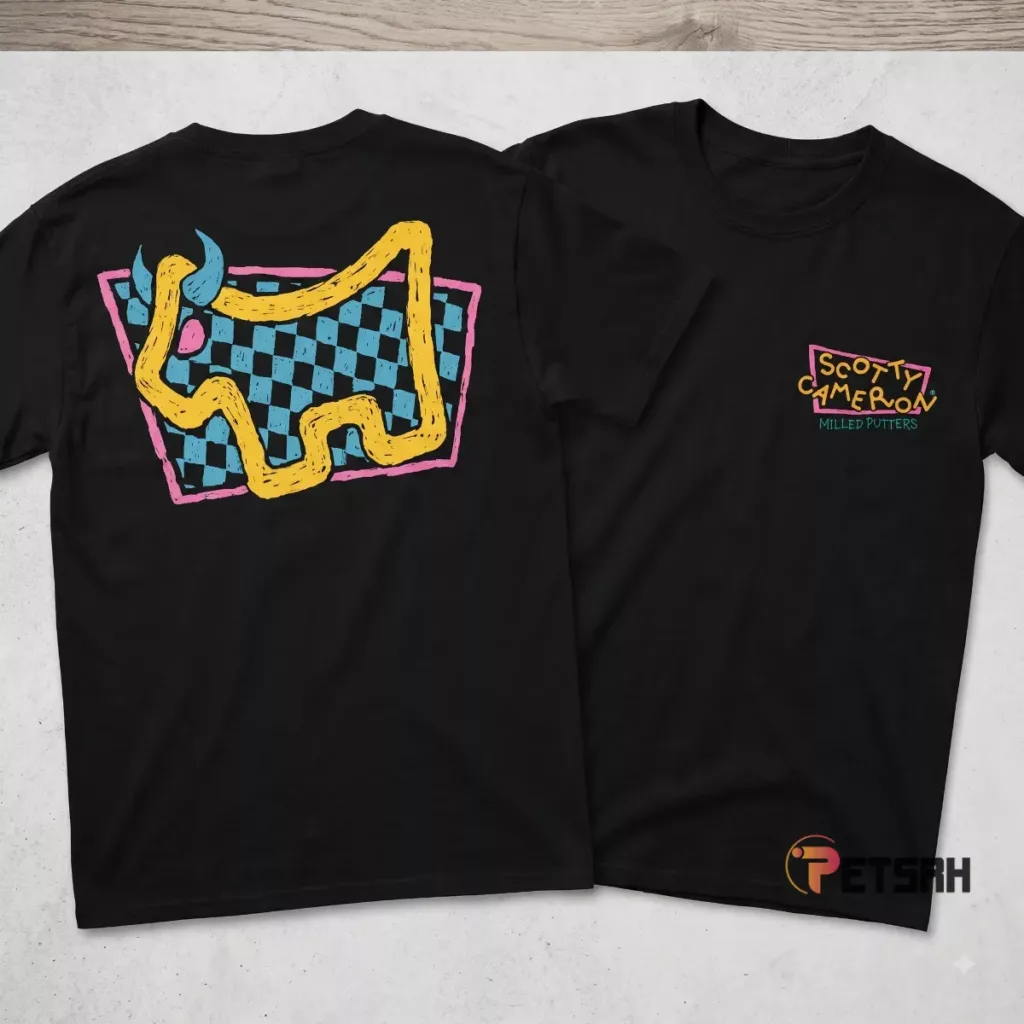 Scotty Cameron 2026 Dog Days Check Bulldog T-Shirt - Asset #1 Scotty Cameron 2026 Dog Days Check Bulldog T-Shirt