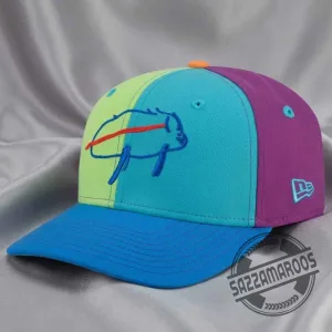 Buffalo Bills New Era Josh Allen Hand-Drawn Logo Stretch-Snapback Hat 3 Buffalo Bills New Era Josh Allen Hand-Drawn Logo Stretch-Snapback Hat