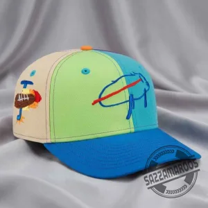 Buffalo Bills New Era Josh Allen Hand-Drawn Logo Stretch-Snapback Hat 5 Buffalo Bills New Era Josh Allen Hand-Drawn Logo Stretch-Snapback Hat