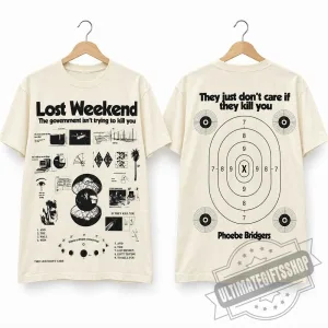 Phoebe Bridgers Lost Weekend Graphic T-Shirt 3 Phoebe Bridgers Lost Weekend Graphic T-Shirt