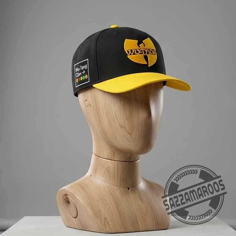 Wu-Tang Clan Classic Logo Snapback Hat (2) Wu-Tang Clan Classic Logo Snapback Hat – image 2 of 3