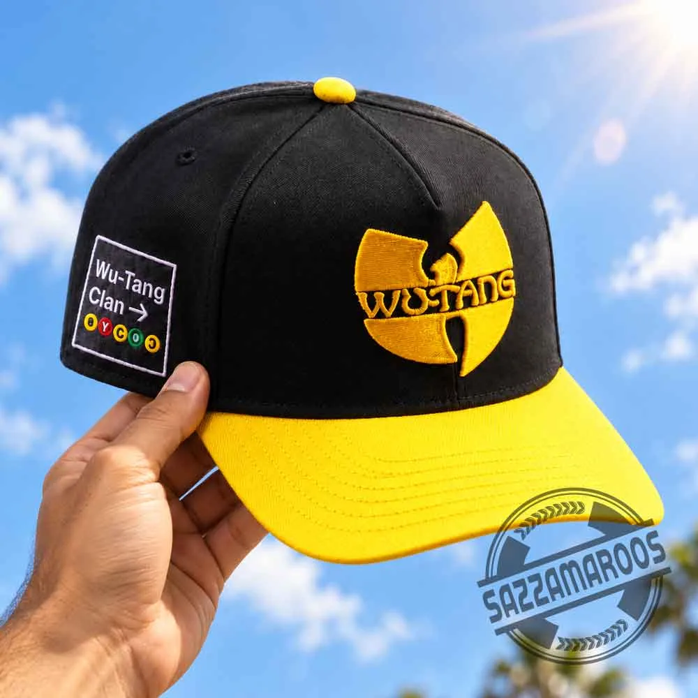 Wu-Tang Clan Classic Logo Snapback Hat (3) Wu-Tang Clan Classic Logo Snapback Hat – image 3 of 3