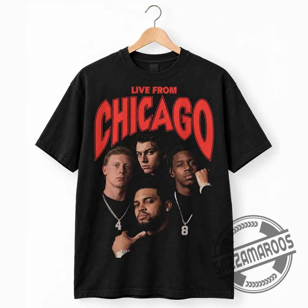 Live From Chicago Caleb Wilson Williams Pca T-Shirt (1) Live From Chicago Caleb Wilson Williams Pca T-Shirt