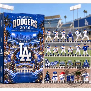 Los Angeles Dodgers 2026 Holiday Collector Advent Calendar 2 Los Angeles Dodgers 2026 Holiday Collector Advent Calendar