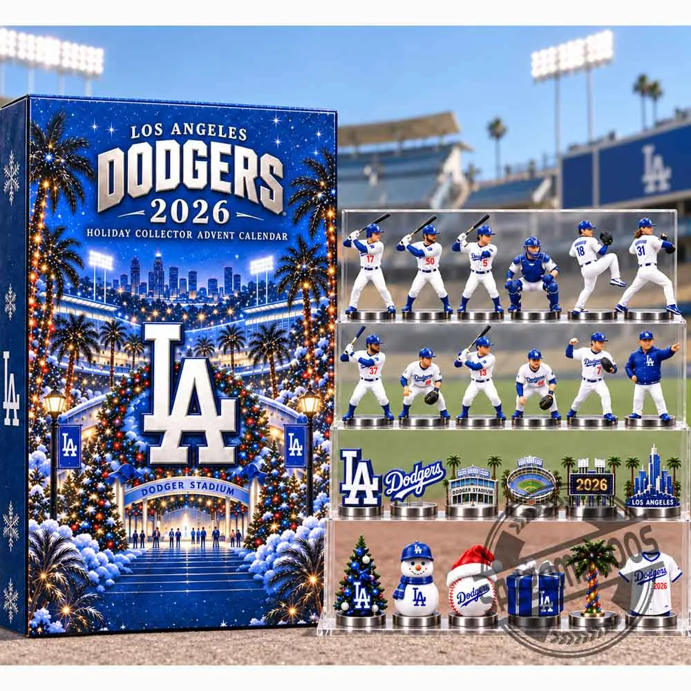 Los Angeles Dodgers 2026 Holiday Collector Advent Calendar (1) Los Angeles Dodgers 2026 Holiday Collector Advent Calendar – image 2 of 2