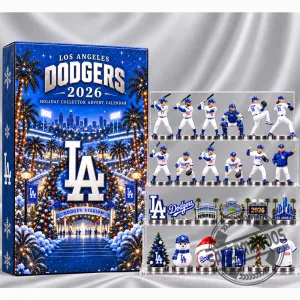 Los Angeles Dodgers 2026 Holiday Collector Advent Calendar 3 Los Angeles Dodgers 2026 Holiday Collector Advent Calendar