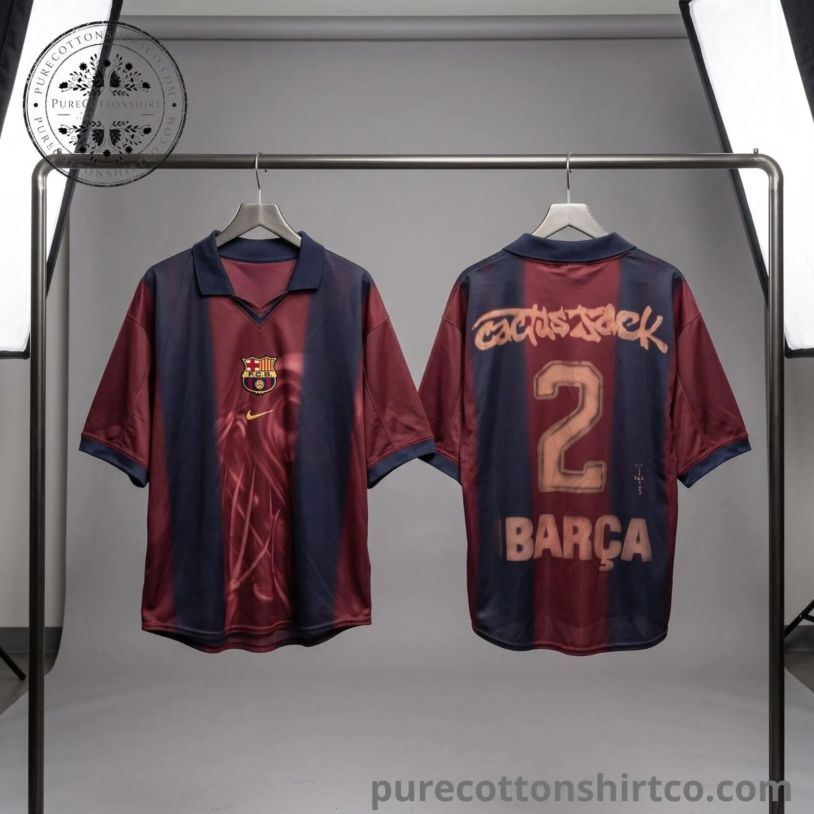 BTS J-HOPE Travis Scott x Nike x FC Barcelona Retro V-neck Polo Jersey 6 BTS J-HOPE Travis Scott x Nike x FC Barcelona Retro V-neck Polo Jersey