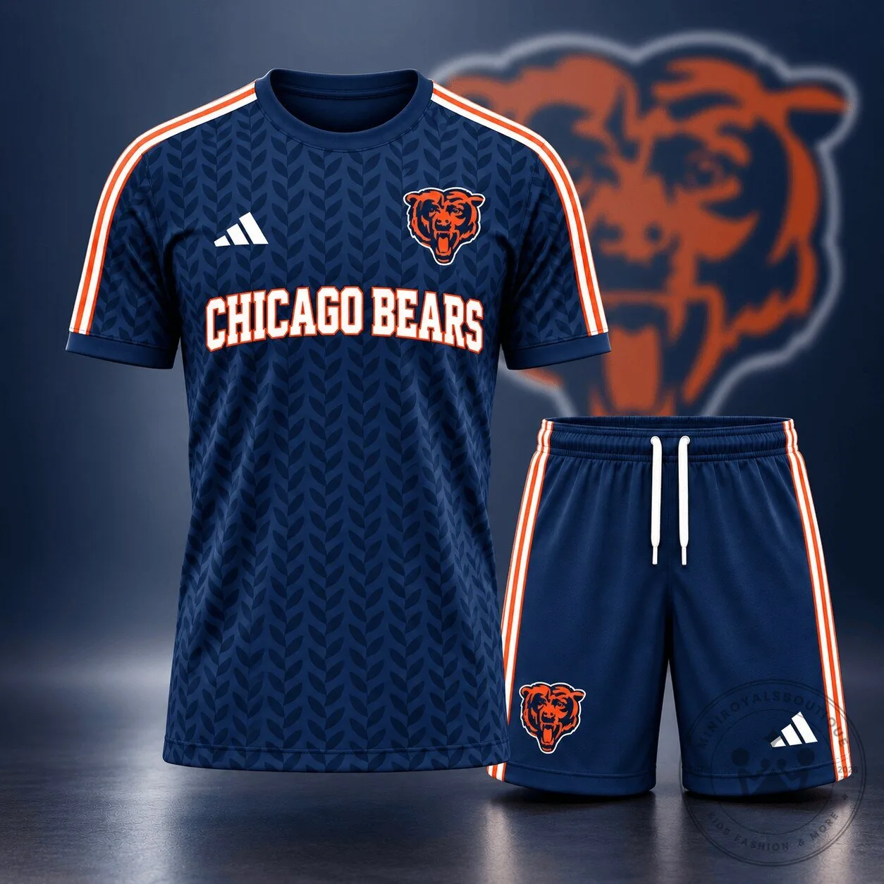 Chicago Bears National Football League Team Pattern Football Jersey