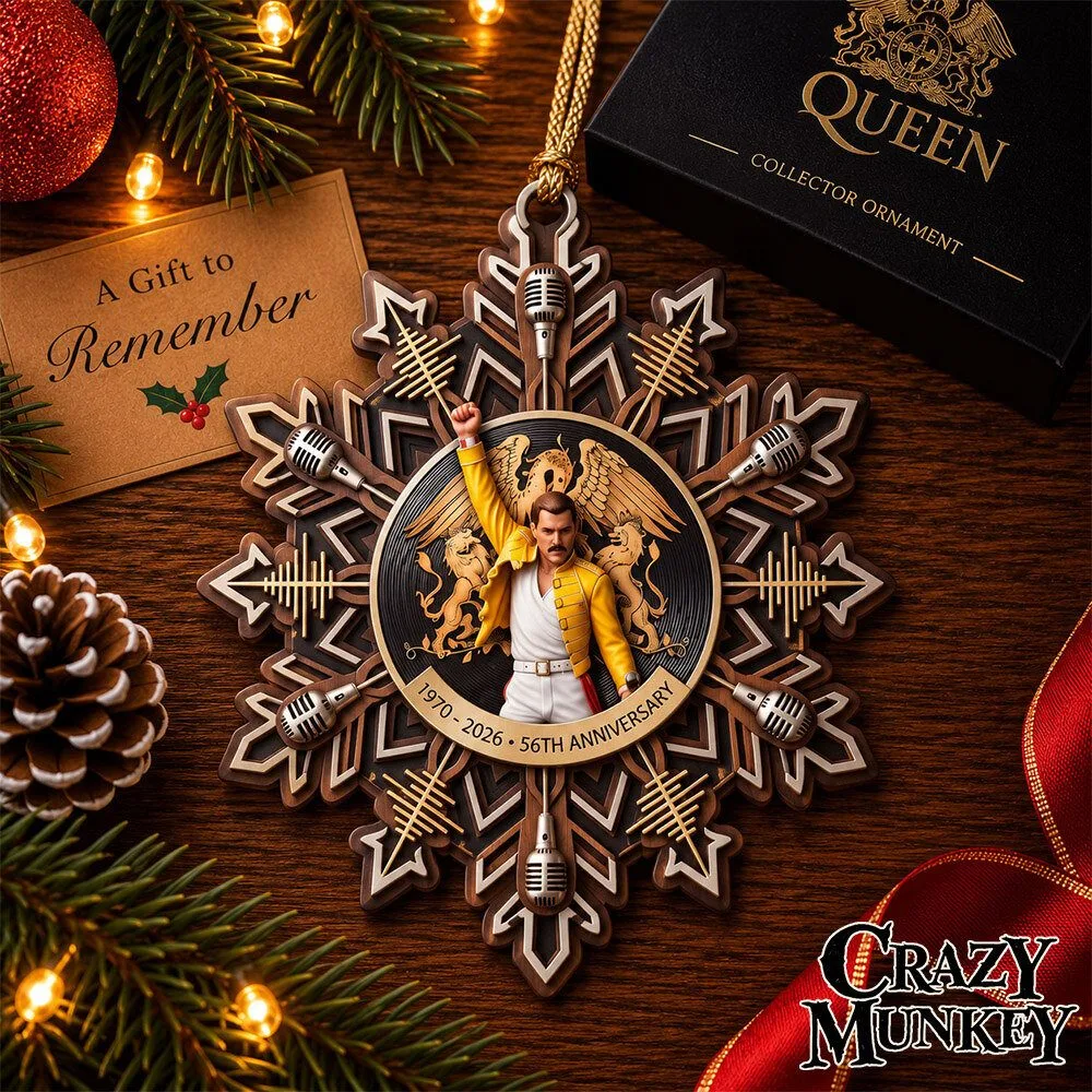 Queen Freddie Mercury 1970 2026 Concept Fan Acrylic Ornament | Home Decor