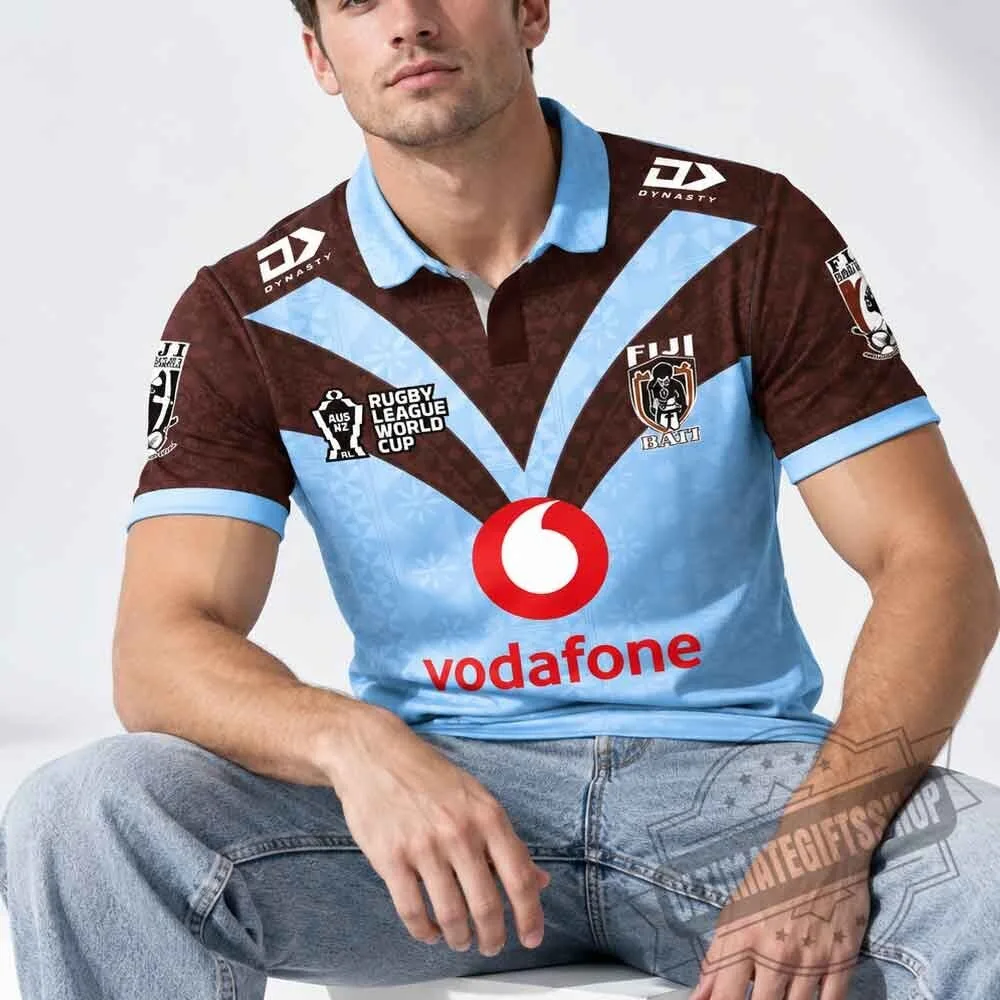 Fiji Bati Rugby League World Cup 2026 Away Jersey 5 Fiji Bati Rugby League World Cup 2026 Away Jersey