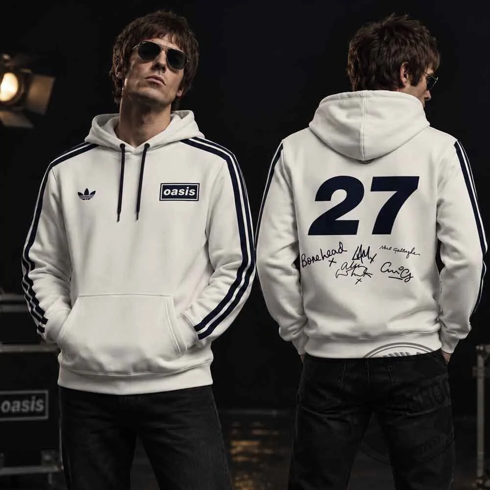 Oasis Live '27 Signatures Vintage Hoodie Shirt 4 Oasis Live
