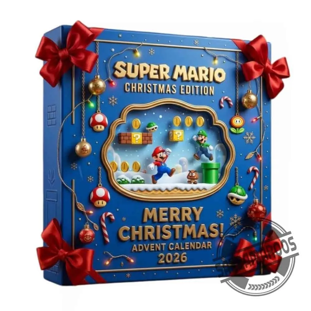 Super Mario Christmas Advent Calendar 2026 4 Super Mario Christmas Advent Calendar 2026
