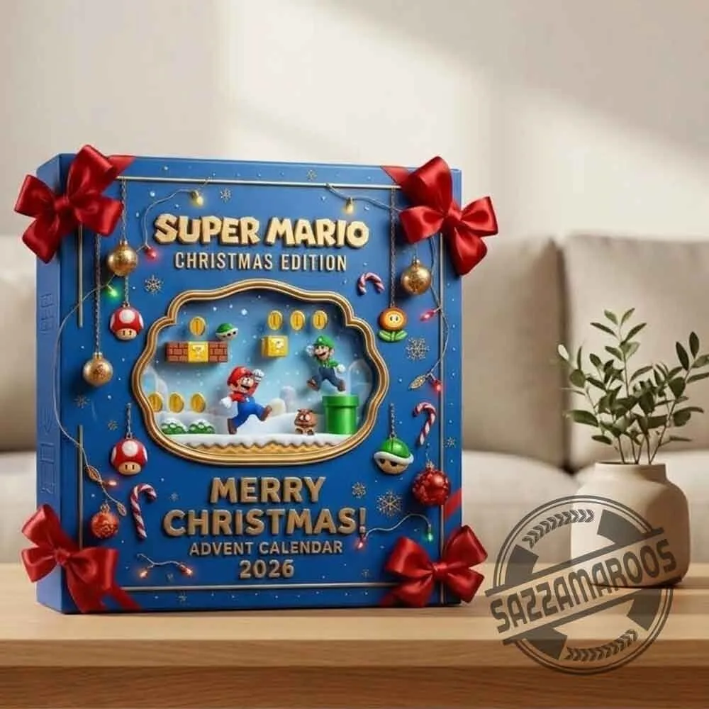 Super Mario Christmas Advent Calendar 2026 5 Super Mario Christmas Advent Calendar 2026