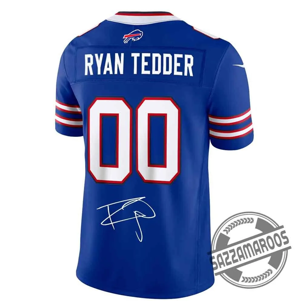 Ryan Tedder Buffalo Bills #00 Royal Blue Football Jersey 7 Ryan Tedder Buffalo Bills #00 Royal Blue Football Jersey