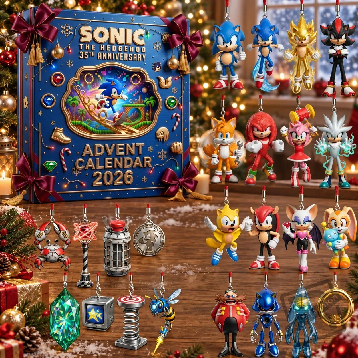 Sonic the Hedgehog 35th Anniversary 2026 Advent Calendar