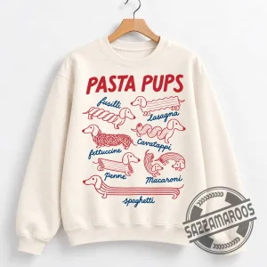 Pasta Pups Dachshund T-shirt 7 Pasta Pups Dachshund T-shirt