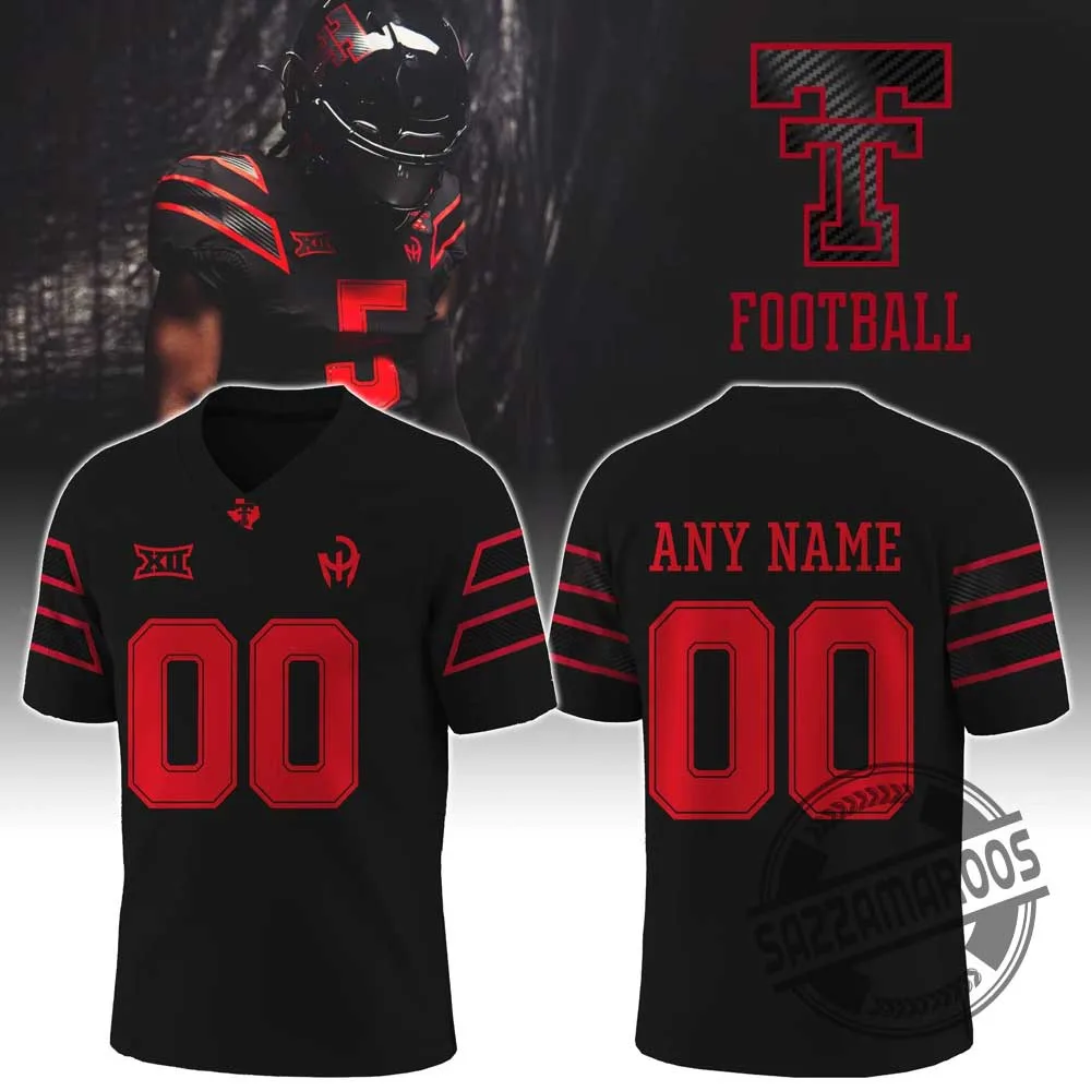 Texas Tech Red Raiders Mahomes 5 Custom Football Jersey
