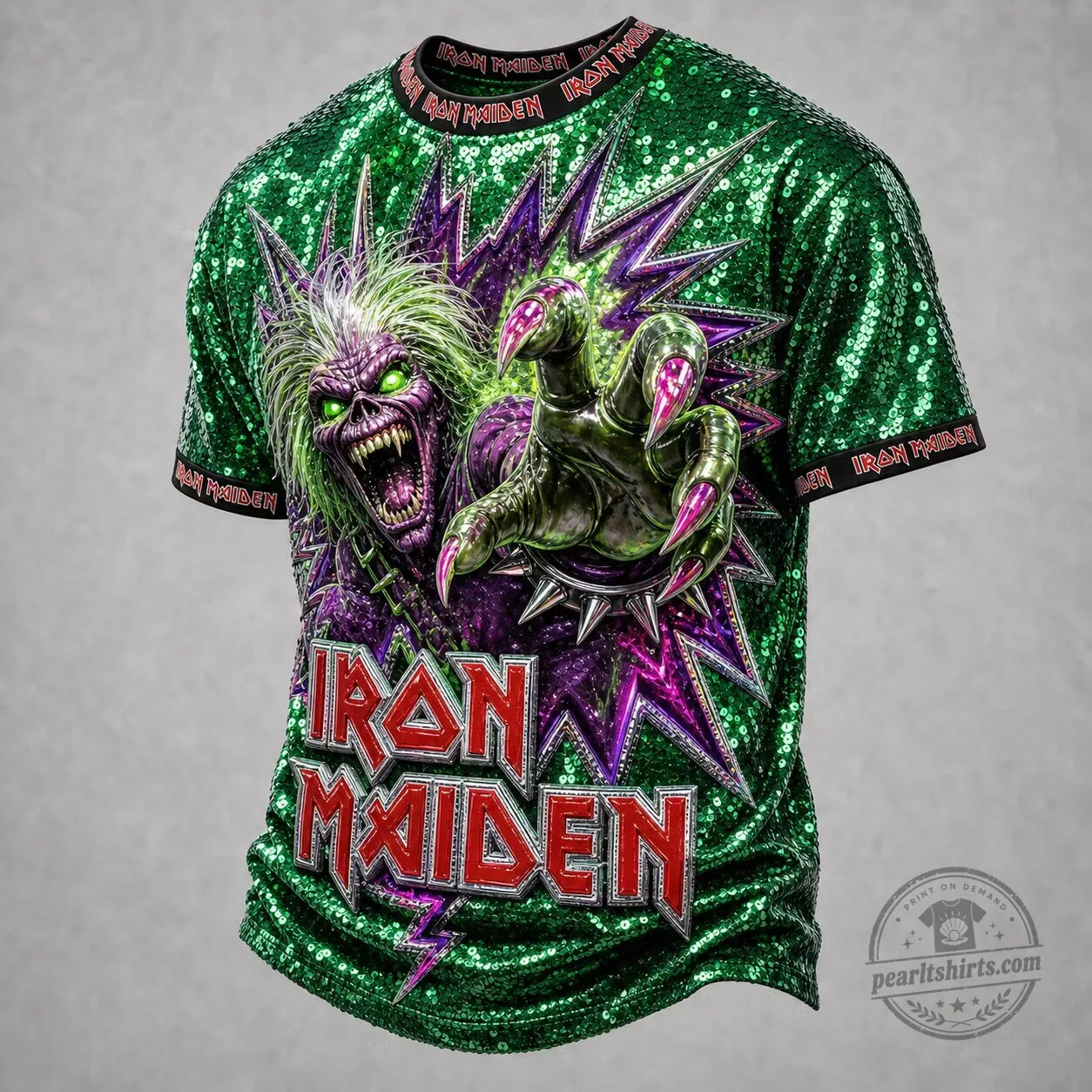 Vintage T-Shirt for Iron Maiden Fans - Heavy Metal Music Band Apparel