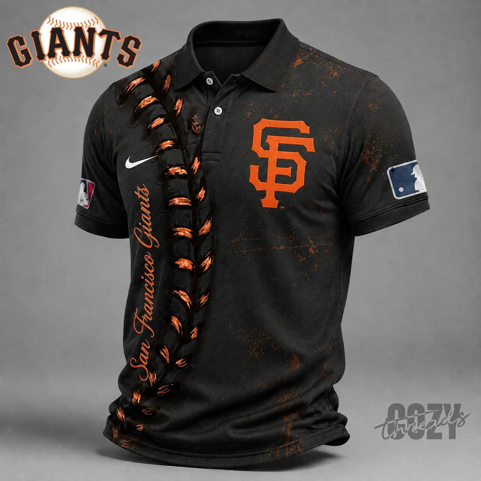 San Francisco Giants Baseball Polo Shirt for Men and Women