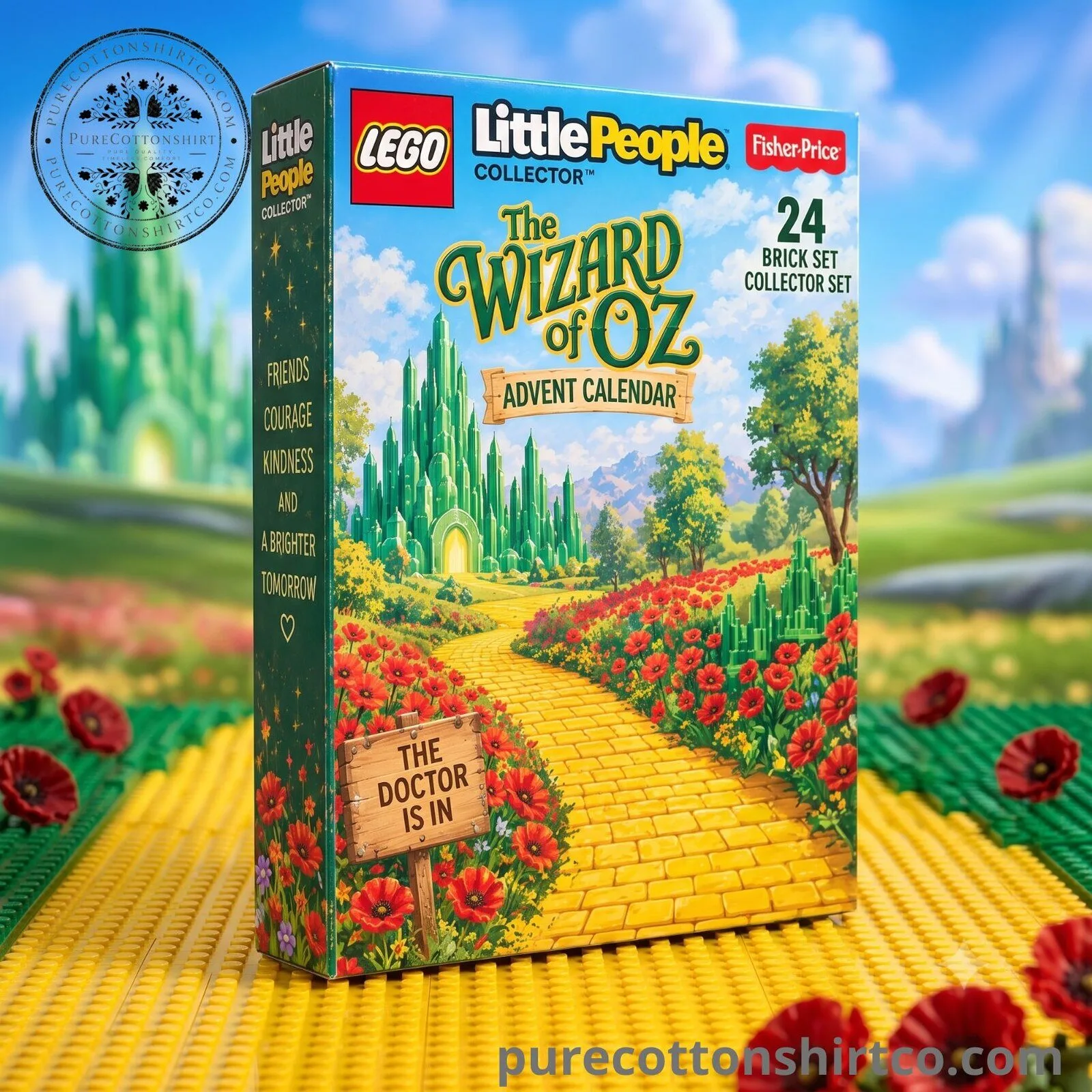 The Wizard of Oz Christmas Mini People Lego Advent Calendar - 24 Brick Minifigures Set Collector Box 5 The Wizard of Oz Christmas Mini People Lego Advent Calendar - 24 Brick Minifigures Set Collector Box