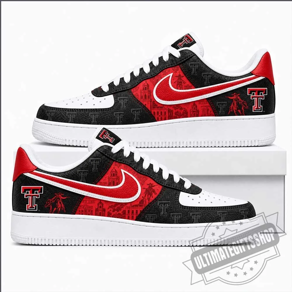Texas Tech Red Raiders Custom Air Force 1 Sneakers 2026 4 Texas Tech Red Raiders Custom Air Force 1 Sneakers 2026