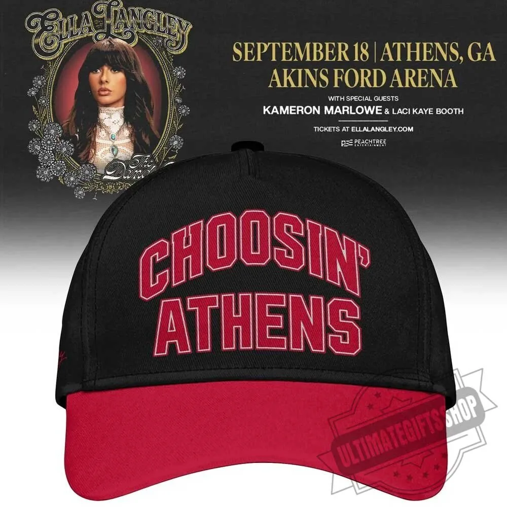 Ella Langley Choosin Athens The Dandelion Tour Concert Hat 4 Ella Langley Choosin Athens The Dandelion Tour Concert Hat