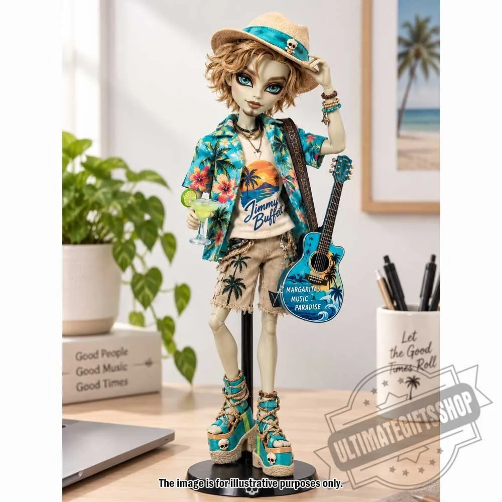 Mattel Monster High x Jimmy Buffett Collector Edition Fashion Doll 4 Mattel Monster High x Jimmy Buffett Collector Edition Fashion Doll