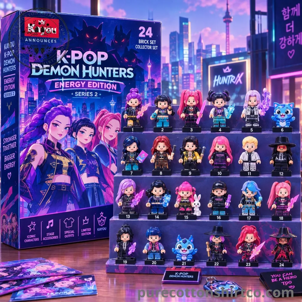 K-Pop Demon Hunters Energy Edition Series 2 Advent Calendar 2026 - 24 Brick Set Collector Box K-Pop Demon Hunters Energy Edition Series 2 Advent Calendar 2026 - 24 Brick Set Collector Box