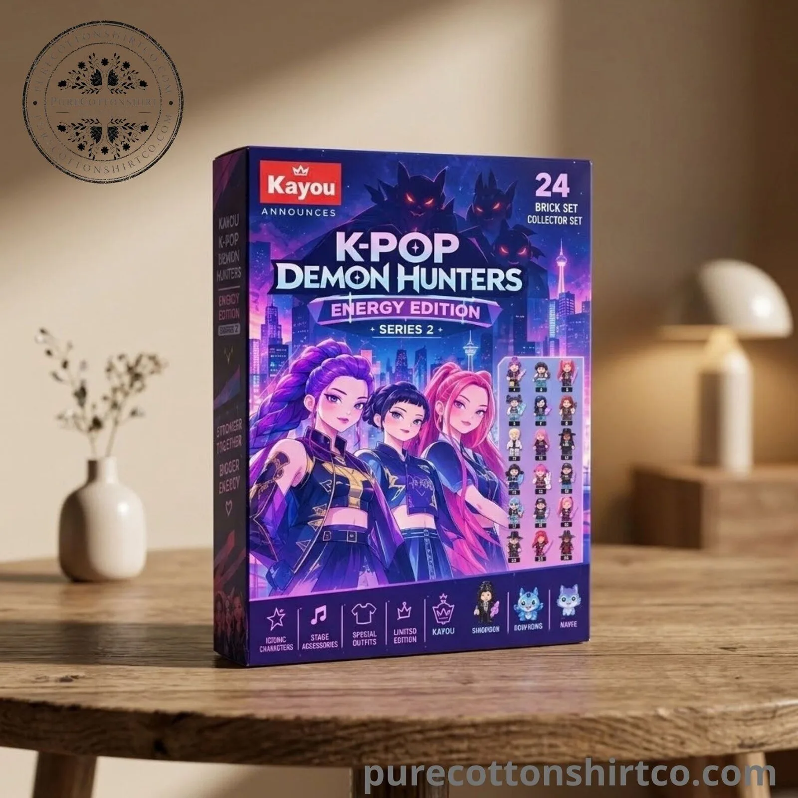 K-Pop Demon Hunters Energy Edition Series 2 Advent Calendar 2026 - 24 Brick Set Collector Box 4 K-Pop Demon Hunters Energy Edition Series 2 Advent Calendar 2026 - 24 Brick Set Collector Box