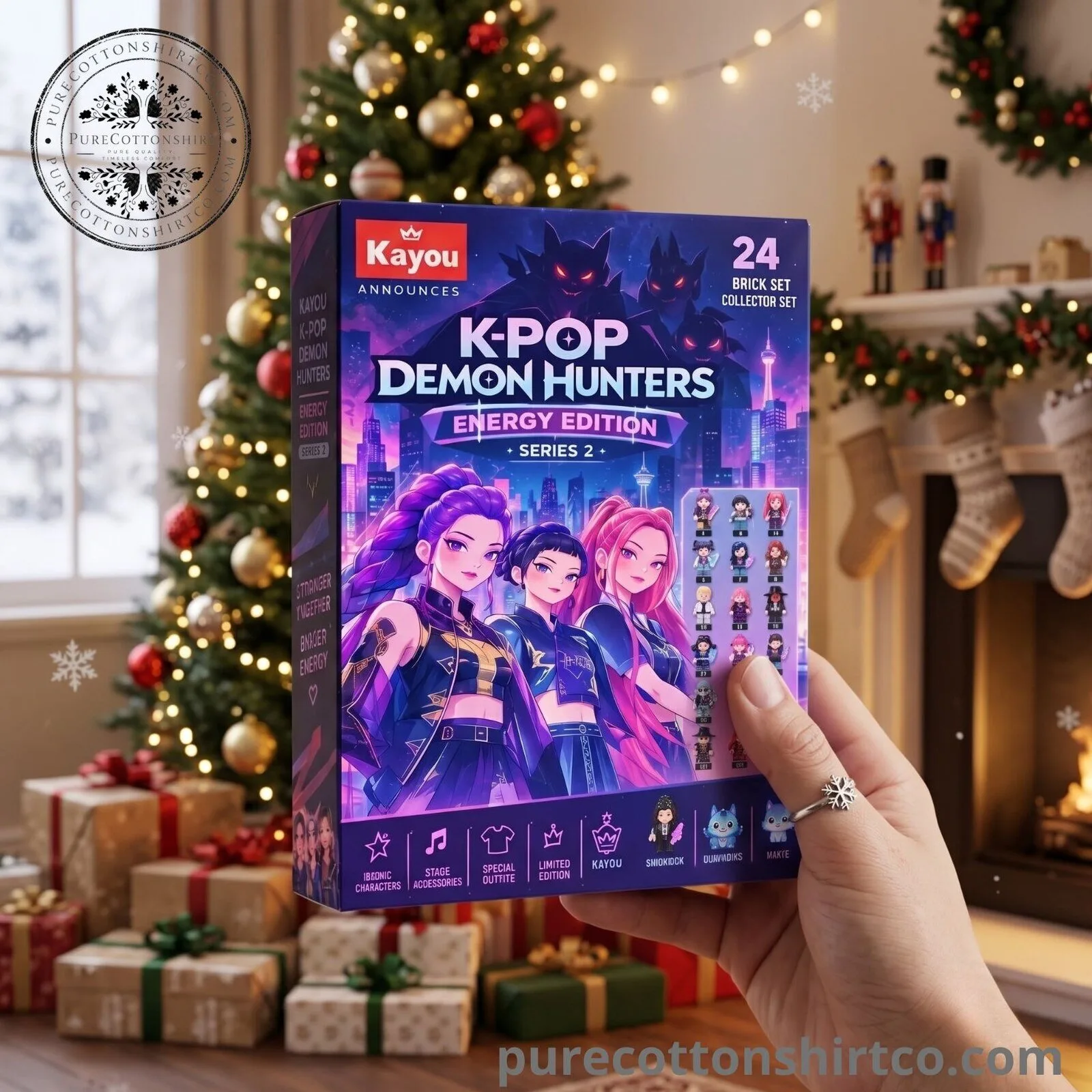 K-Pop Demon Hunters Energy Edition Series 2 Advent Calendar 2026 - 24 Brick Set Collector Box 5 K-Pop Demon Hunters Energy Edition Series 2 Advent Calendar 2026 - 24 Brick Set Collector Box