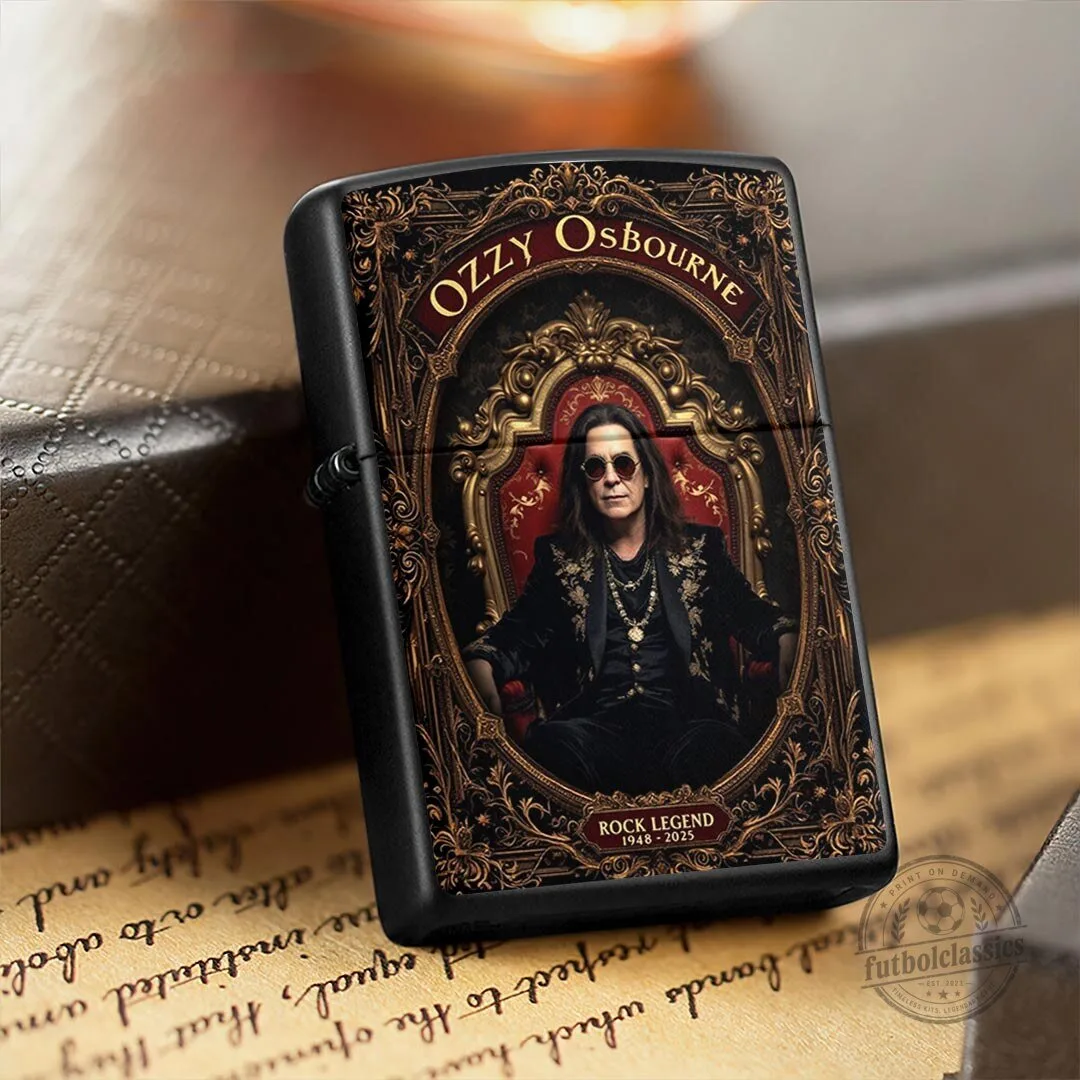 Ozzy Osbourne Rock Legend Black Sabbath Heavy Metal Music Zippo Lighter 5 Ozzy Osbourne Rock Legend Black Sabbath Heavy Metal Music Zippo Lighter