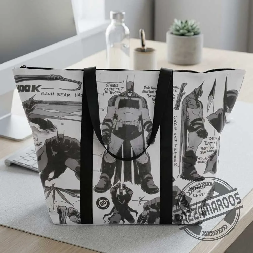 DC Comics Absolute Batman Oversized Zip Tote Bag