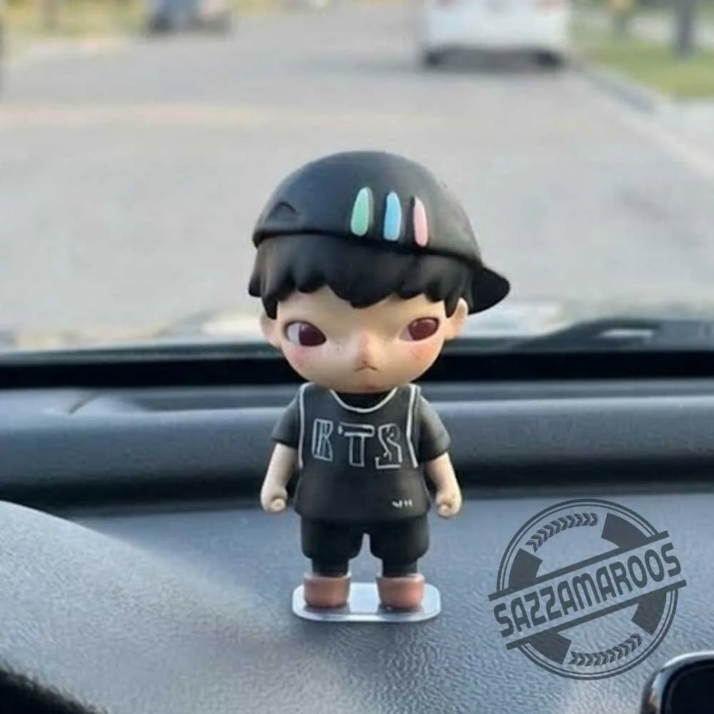 Custom BTS Suga Jungkook Hirono x CLOT Alienegra Pop Mart Figure