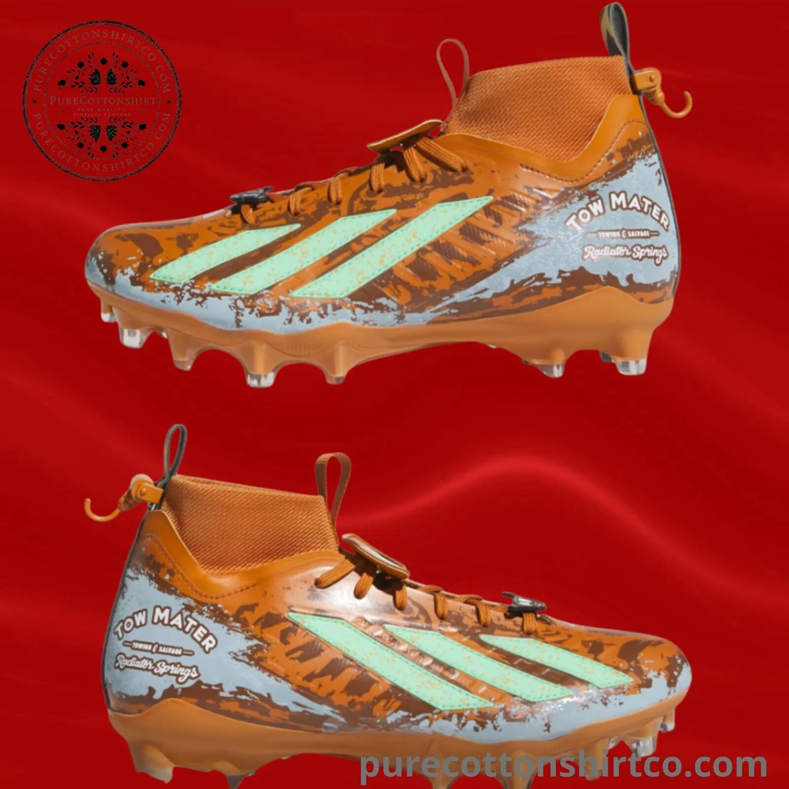 Adidas x Pixar Cars Adizero Impact II Mater Football Cleats