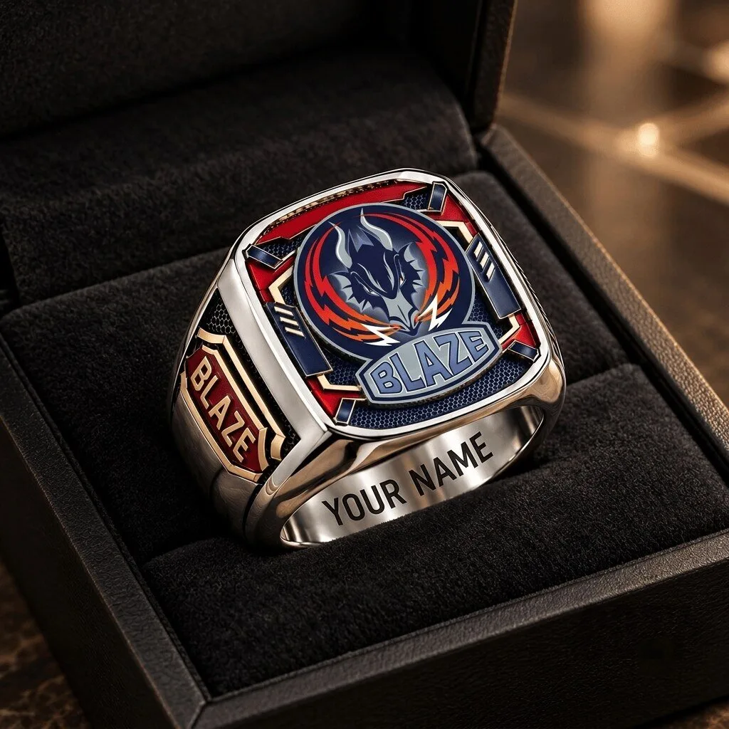 Coventry Blaze Ice Hockey Elite League Championship Fan Ring