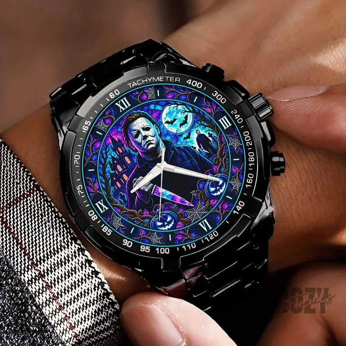 Halloween Michael Myers Horror Movie Stainless Steel Watch 16 Halloween Michael Myers Horror Movie Stainless Steel Watch