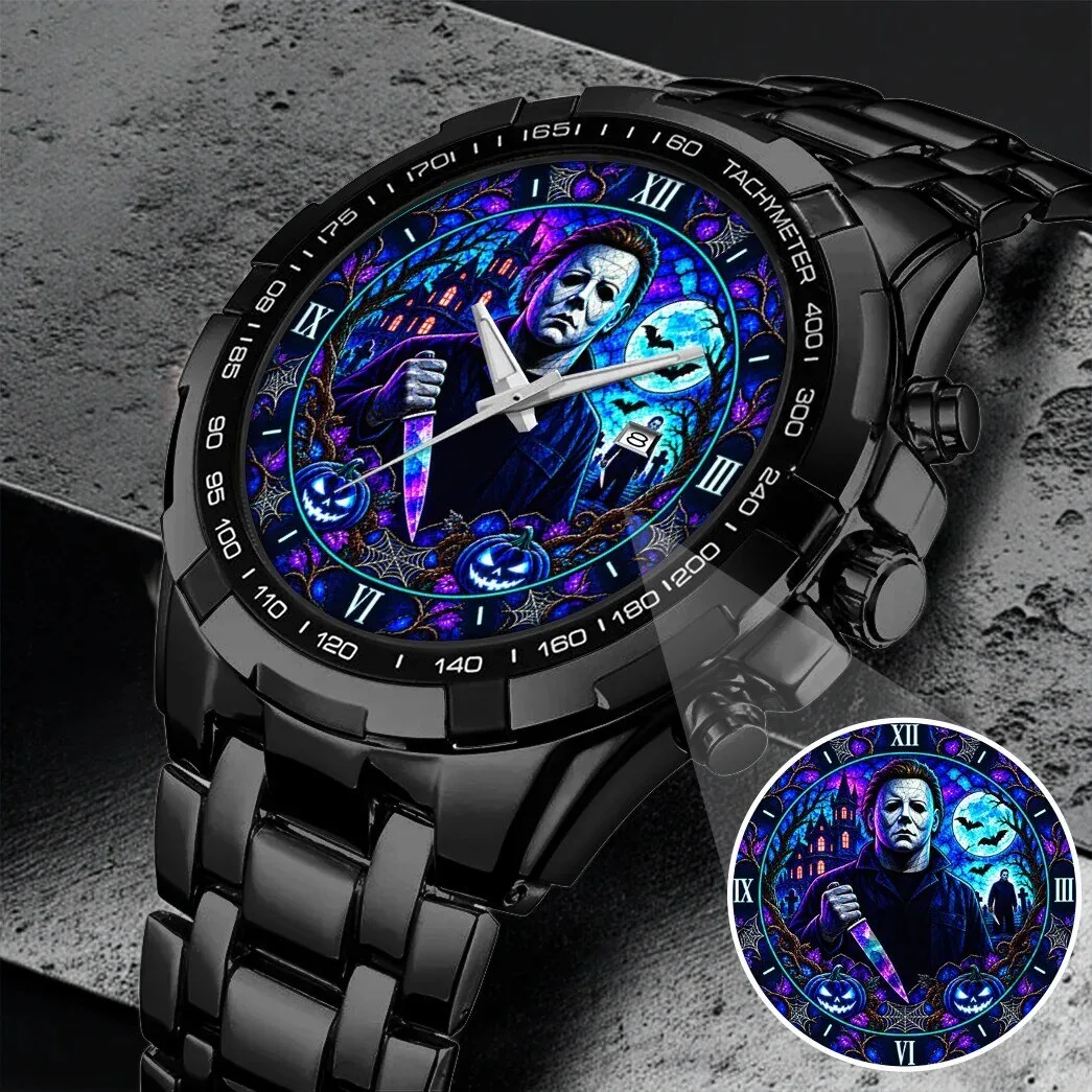 Halloween Michael Myers Horror Movie Stainless Steel Watch 19 Halloween Michael Myers Horror Movie Stainless Steel Watch