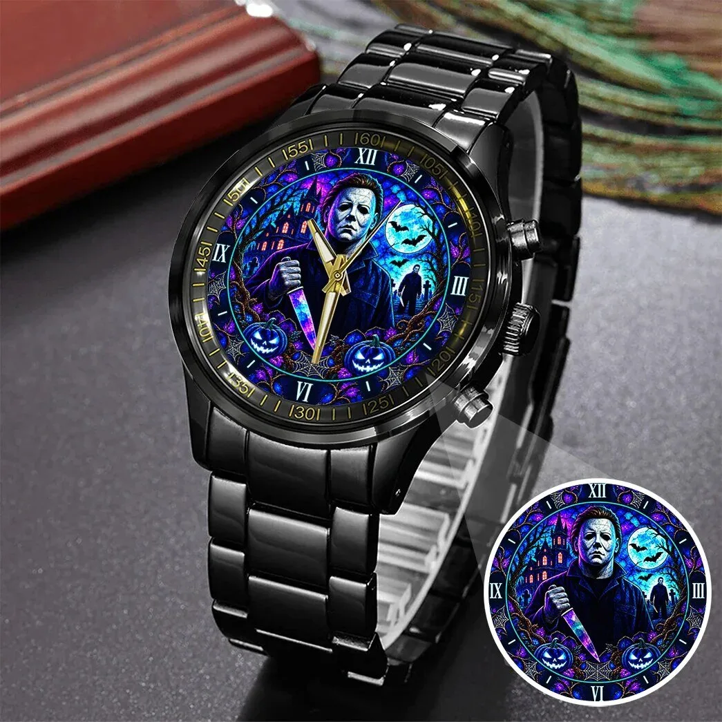 Halloween Michael Myers Horror Movie Stainless Steel Watch 21 Halloween Michael Myers Horror Movie Stainless Steel Watch