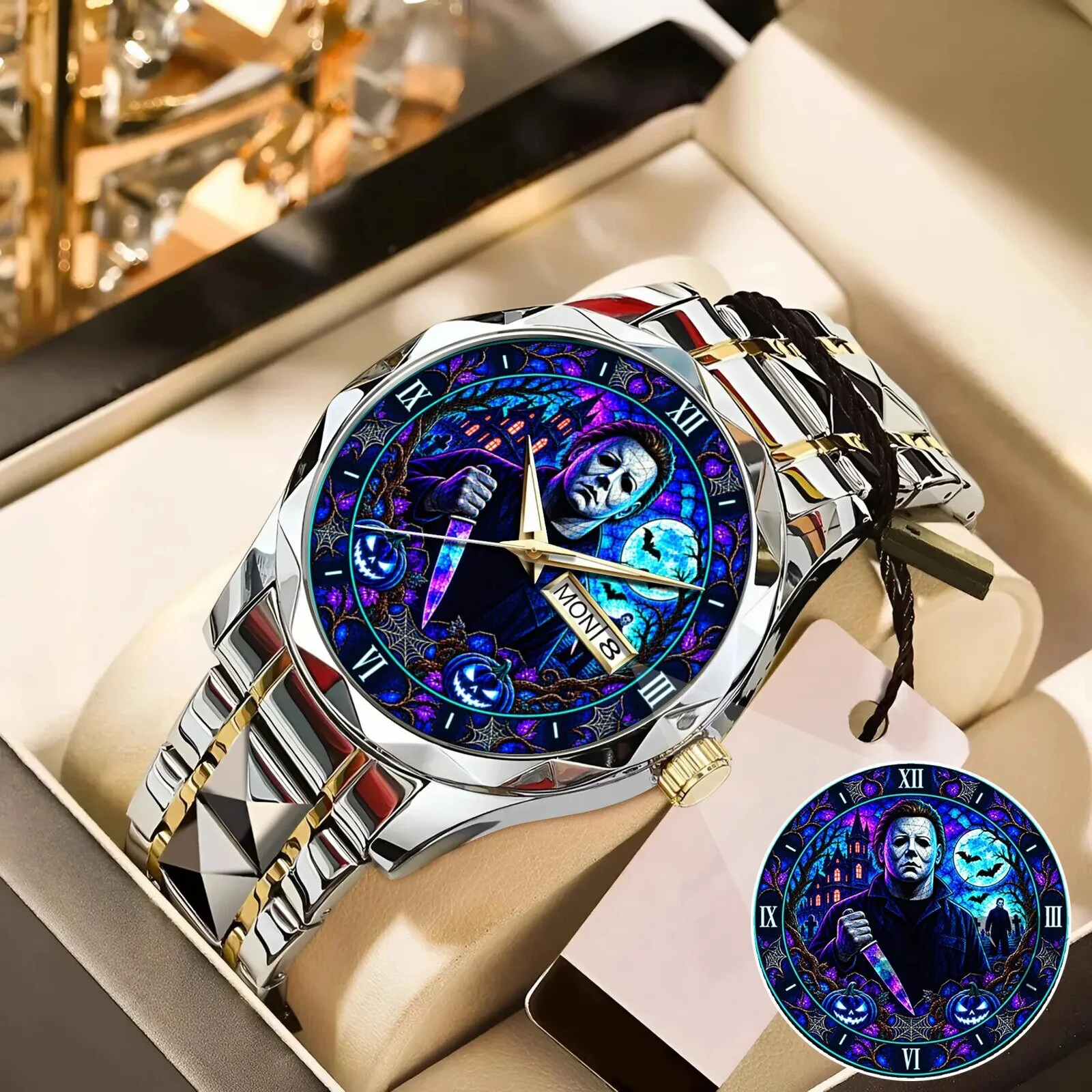 Halloween Michael Myers Horror Movie Stainless Steel Watch 27 Halloween Michael Myers Horror Movie Stainless Steel Watch