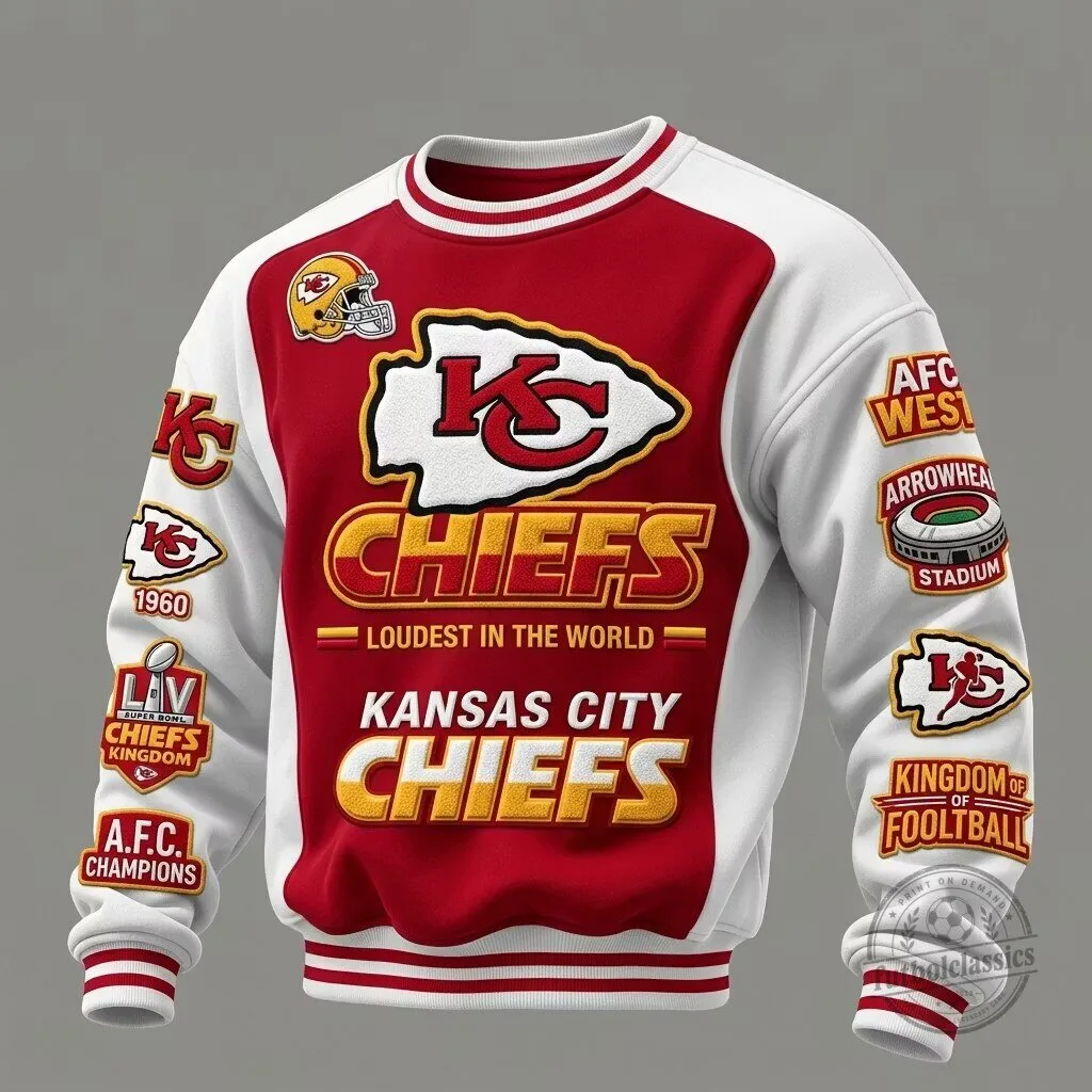 Kansas City Chiefs Football Team Super Bowl Champions Sweatshirt