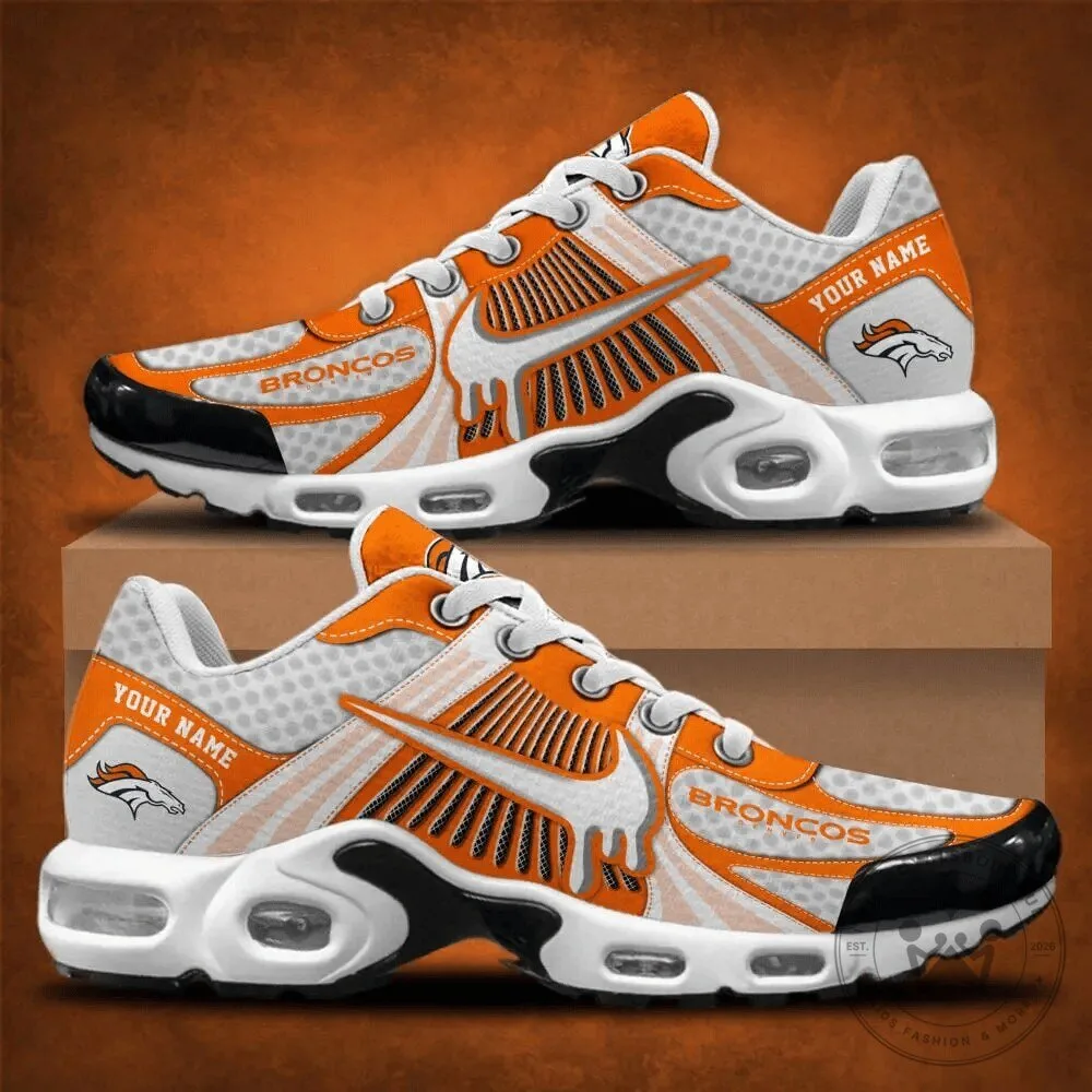 Denver Broncos Personalized Air Cushion Running Shoes