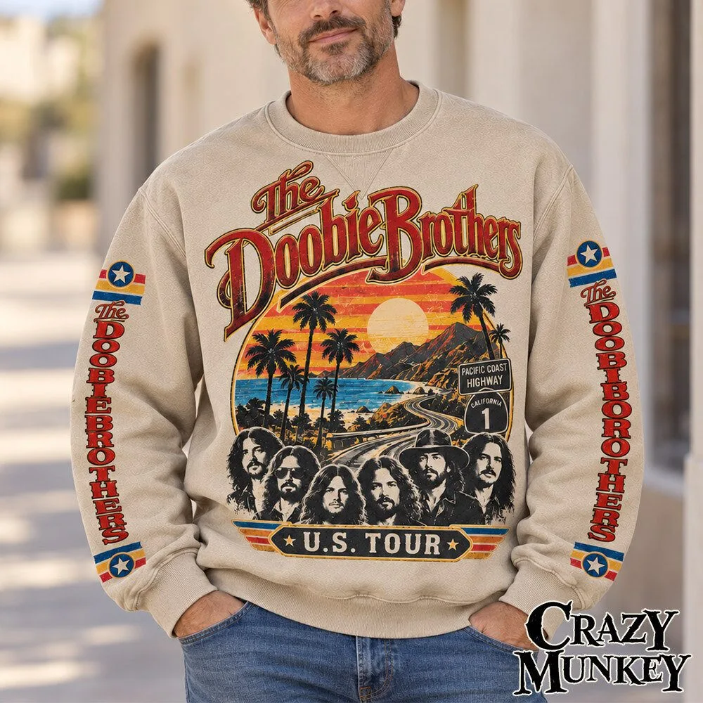 Doobie Brothers US Tour Highway Concept Fan Sweatshirt | Apparel