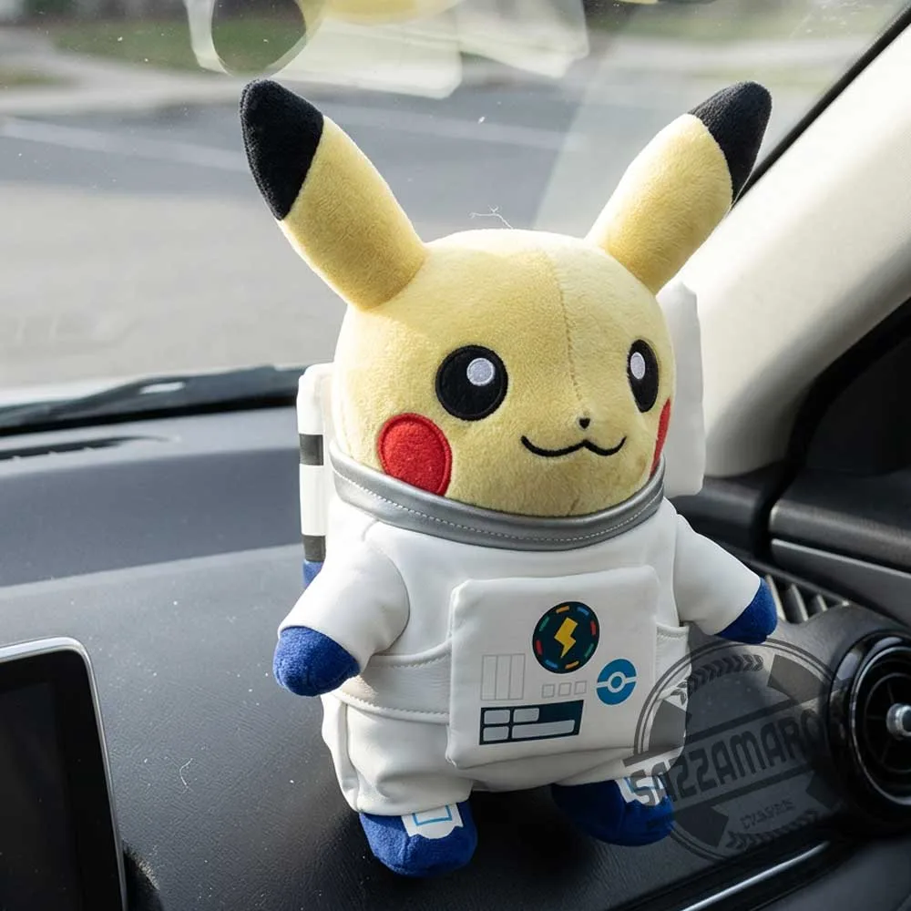 Pokémon Pikachu Astronaut Space Suit Plush Toy (3) Pokémon Pikachu Astronaut Space Suit Plush Toy – image 3 of 3