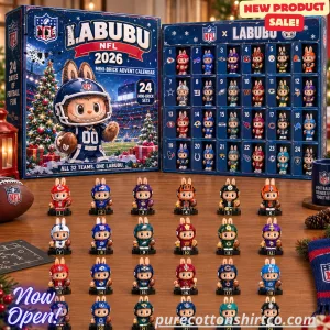 NFL x Labubu 2026 Mini Brick Advent Calendar 2